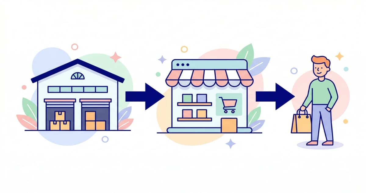 Shopifyでドロップシッピングを始める方法 — 仕組み・メリット・注意点をわかりやすく解説