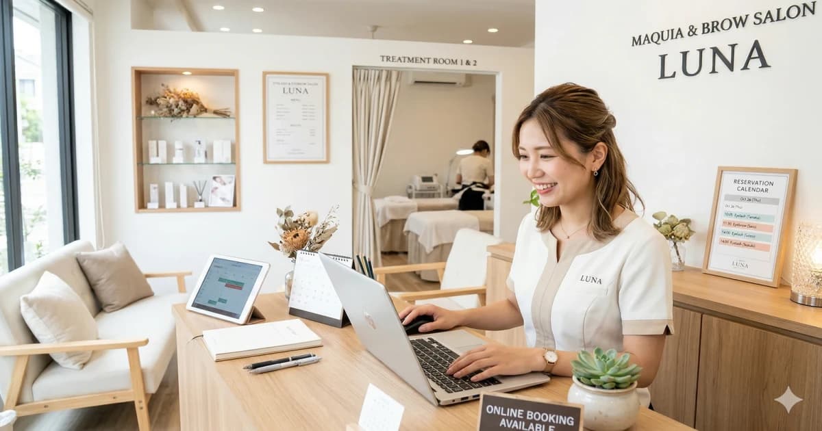 How to Set Up Online Booking for Eyelash Extension and Eyebrow Salons