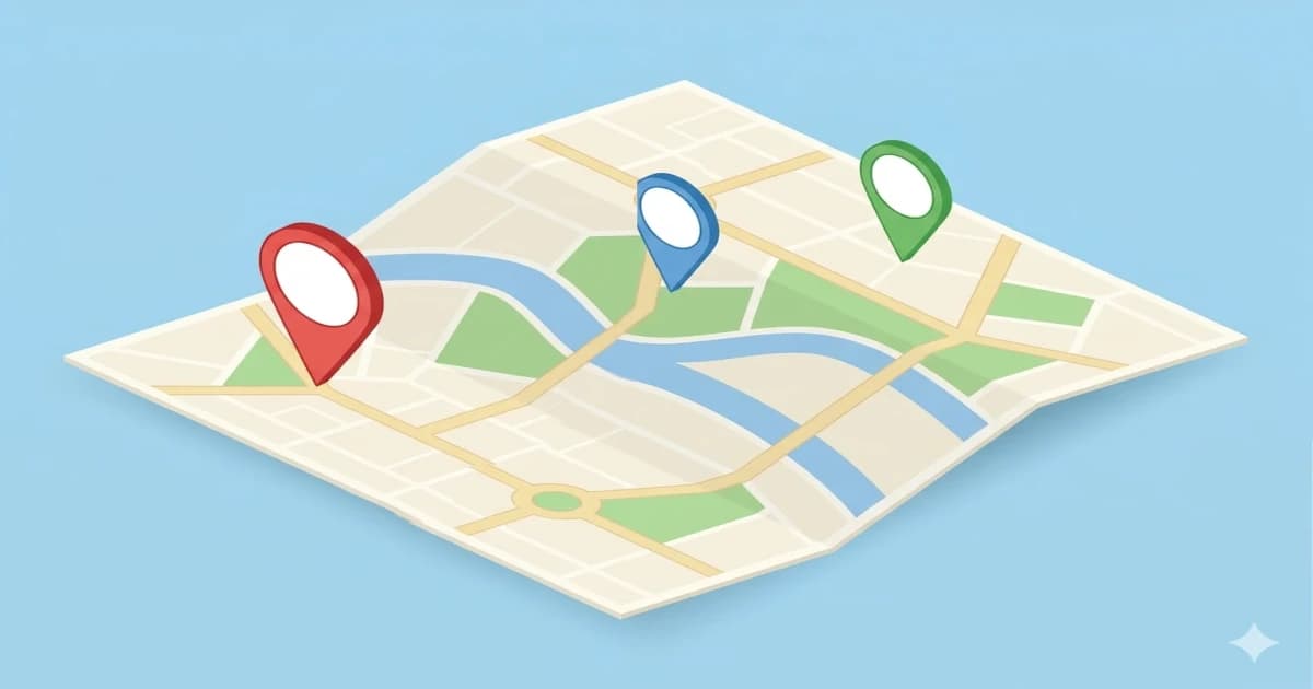 Googleマップで店舗を検索するイメージ