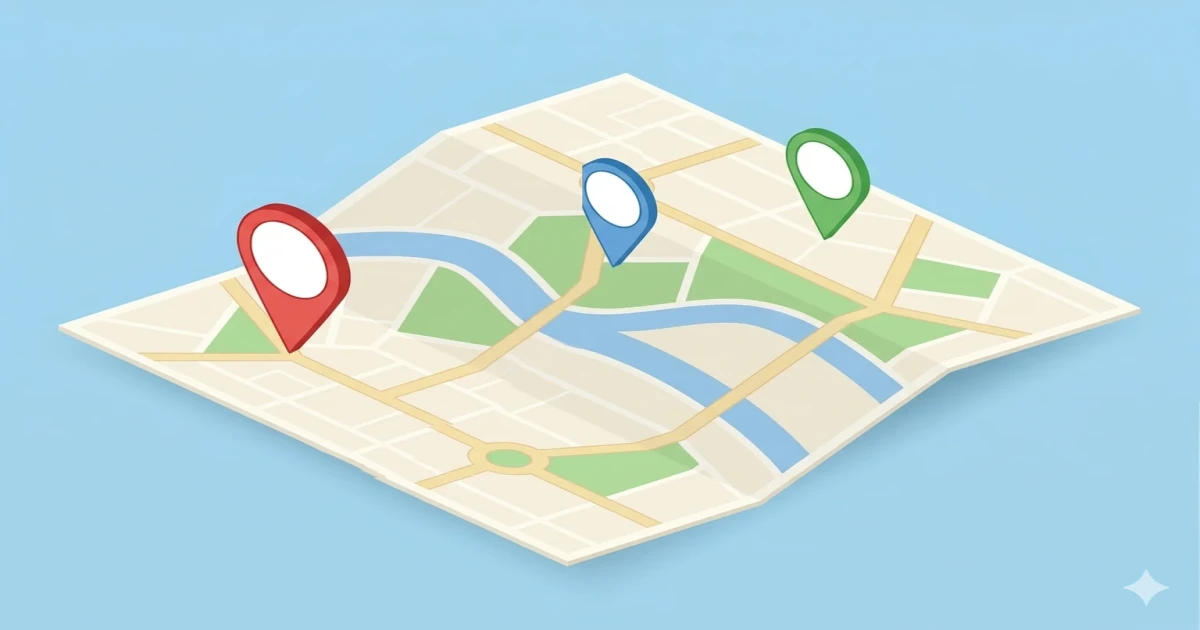 Googleマップでサロンを検索するイメージ