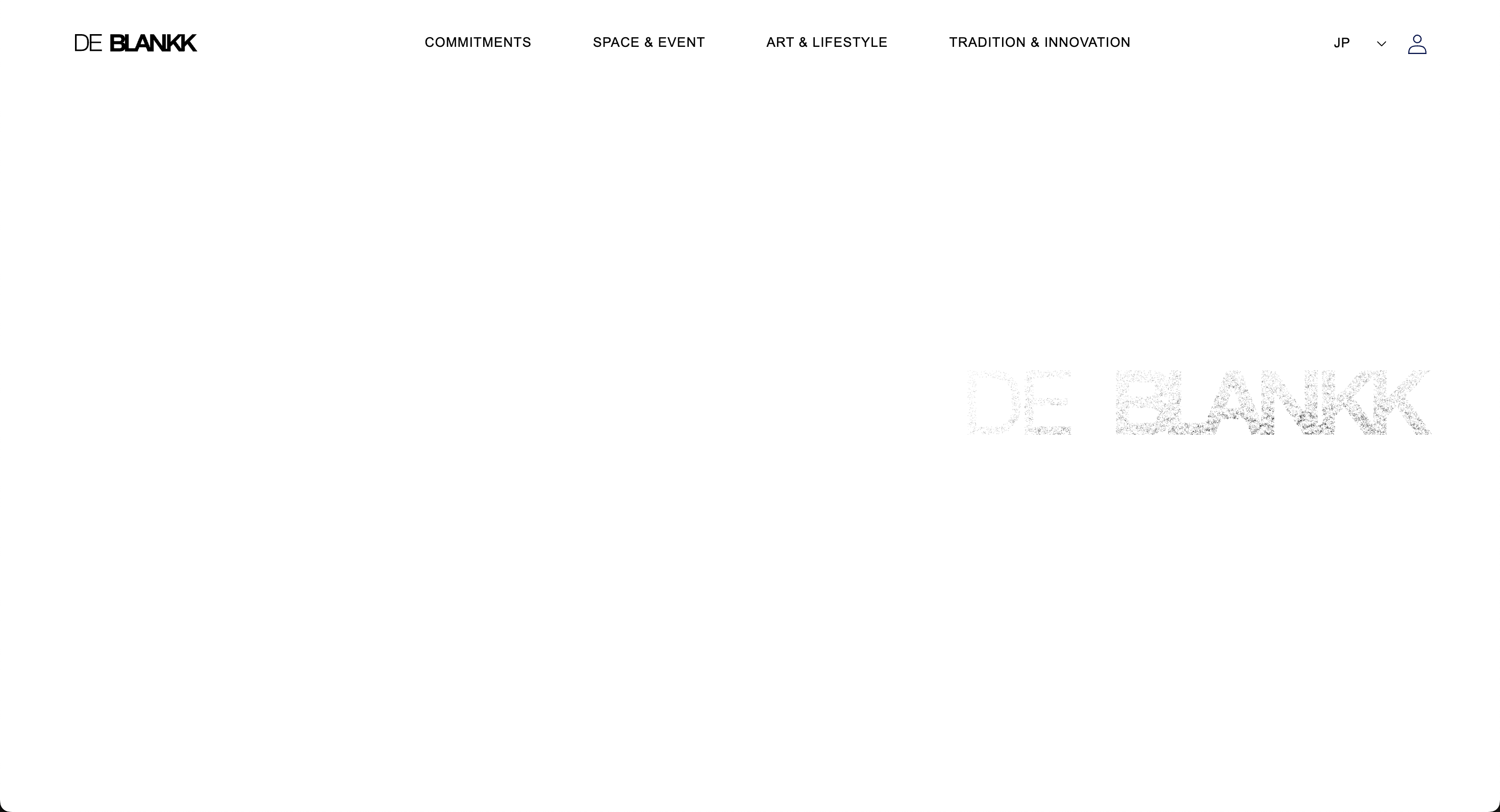 DE BLANKK corporate site